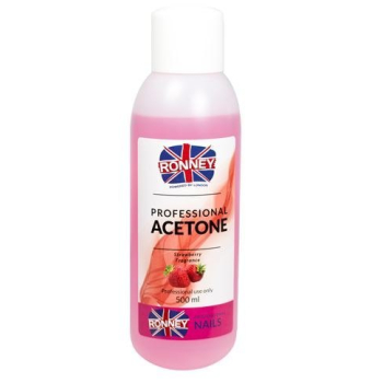 RONNEY - Aceton o zapachu truskawki ACETONE STRAWBERRY 500 ml  jest-ponad0szt,zmieniam-na0:2021-04-05